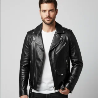 Men Black Jacket